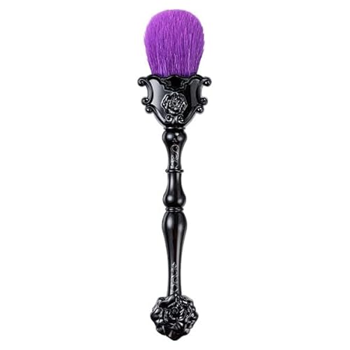 ANNA SUI Face Brush - Purple - Decorative & Delicate Design for Flawless Makeup Application