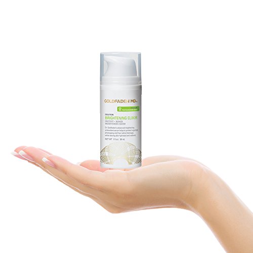 GOLDFADEN MD Brightening Elixir | Serum w/Vitamin C, Ferulic Acid, Vitamin B & Vitamin E | Helps Aid Against The Appearance Of Photoaging | Leaves Skin Feeling Hydrated & Looking Radiant 1fl oz