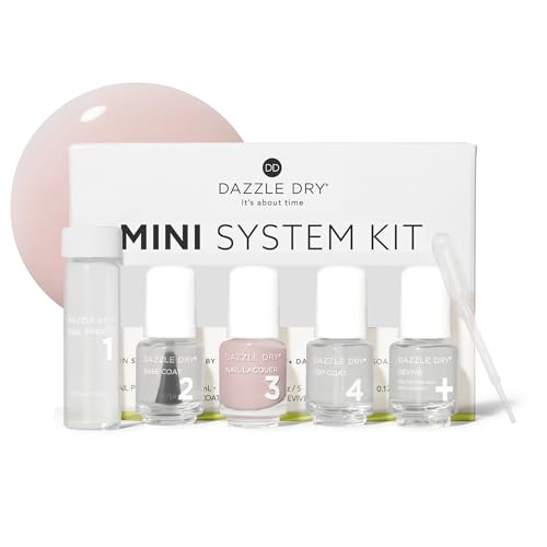 4-Step Nail System Mini Kit - Strawberry Macaron - 5 Pieces