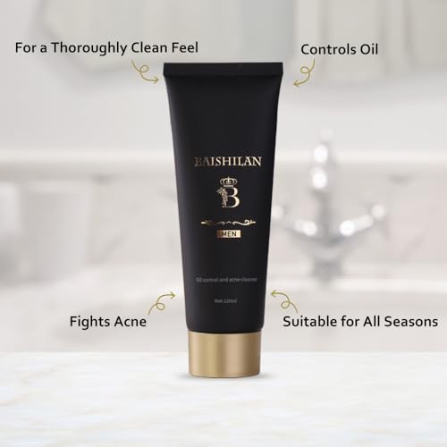 Daily Energizing Facial Cleanser - Deeply cleanses, Oil control£¬restores dry,Men's only£¬tired skin, Suitable for all skin types