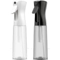 ELEMSY 10 OZ Spray Bottle for Hair - Continuous Ultra Fine Mist (2 Pack)