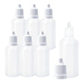 7-Pack 20ml Plastic Dropper Bottles with Childproof Cap