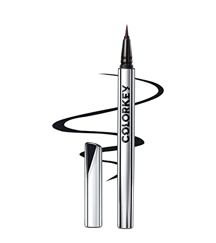 COLORKEY Floating Color 24 Hours Longwear Waterproof Liquid Eyeliner, Sweat Resistant, Waterproof and Smudgeproof Eye Liners Eyeliner Pencil (N01 Black)