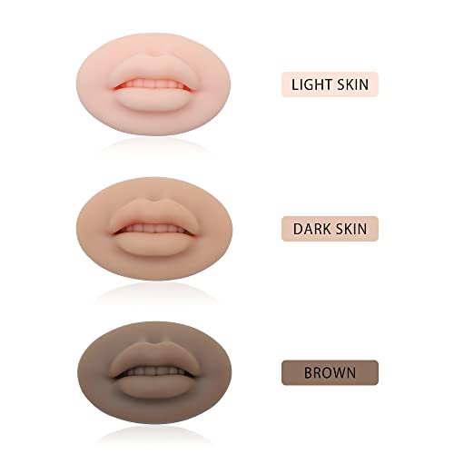 3D Silicone Practice Lips for Permanent Makeup Tattooing