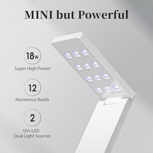 Tipsketch 18W UV Nail Lamp - Fast Curing LED for All Gel Polishes