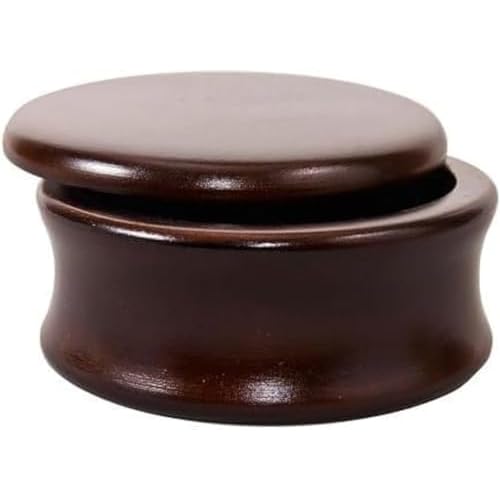 Parker Hand carved Genuine Mango Wood Shaving Soap Bowl - Classic Style