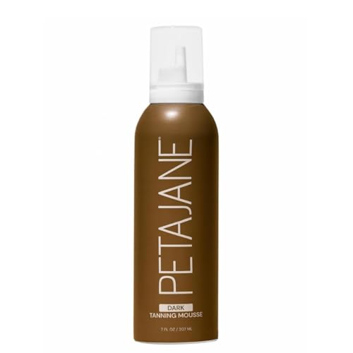 Peta Jane Dark Tanning Mousse - Streak-Free Self Tanner, 7 Oz