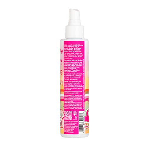 Pacifica Beauty, Island Vanilla Hair Perfume & Body Spray & Beauty, Island Vanilla Body Wash with Pump, Aloe + Hyaluronic Acid, Everyday Cleansing, Bath & Shower Gel, Essential Oils
