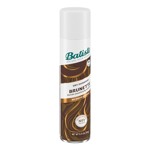 Batiste Dry Shampoo for Brunette Hair, Refresh Hair and Absorb Oil Between Washes, Waterless Shampoo for Added Hair Texture and Body, 5.71 oz