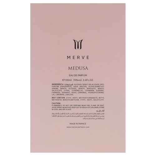Merve Medusa for Women - 3.4 oz EDP Spray