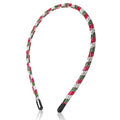 Gem Headbands Christmas Hairbands Red Green White Diamonds Hair Hoop Xmas Rhinestone Head Bands Headwear Christmas Hair Decoration for Winter Party Cloth Match (01)