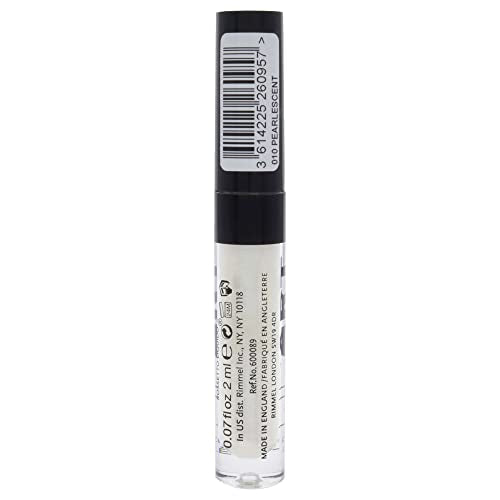 Rimmel London Lip Art Top Coat - Pearlescent Lip Gloss 0.07 oz