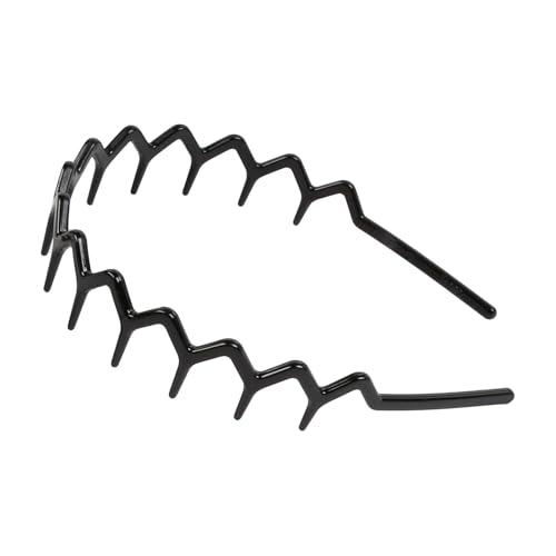 Zigzag Hair Bands with Teeth for Women, 4-Pack