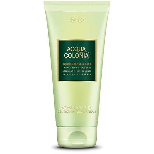 4711 Acqua Colonia Blood Orange and Basil by Muelhens for Unisex - 6.8 oz Shower Gel