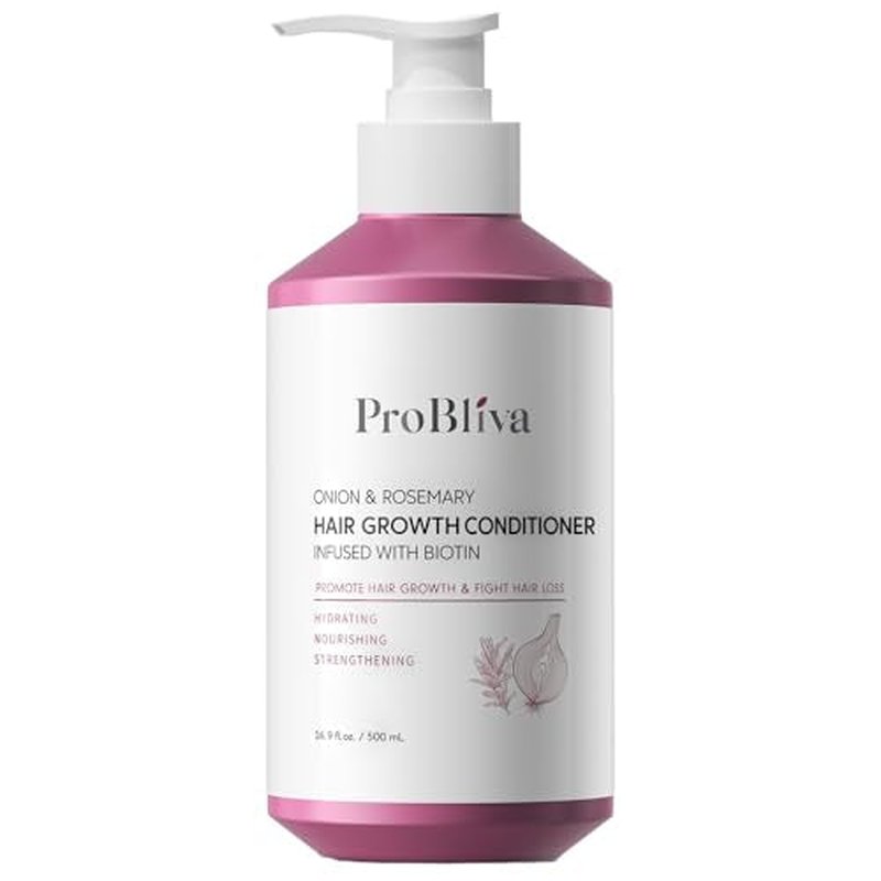 Onion & Rosemary Hair Growth Conditioner - Biotin Infused, 16.9 Fl Oz