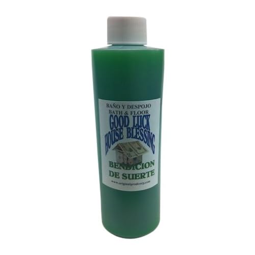 Original Botanica Bath and Floor Wash Spiritual Cleansing Negative Energy Protection Herb Purification, 8oz (Good Luck House Blessing Bath)