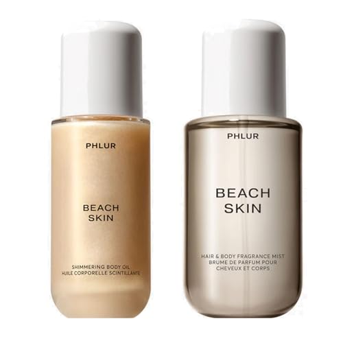 PHLUR Beach Skin Body Mist & Shimmering Oil Set