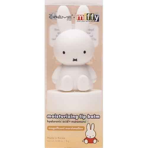 The Cr?me Shop Miffy Tinted Lip Balm with adorable Miffy cap, with Hyaluronic Acid and Murumuru to moisturize, soften and visibly improve chapped or dry lips - Magnificent Marchmallow