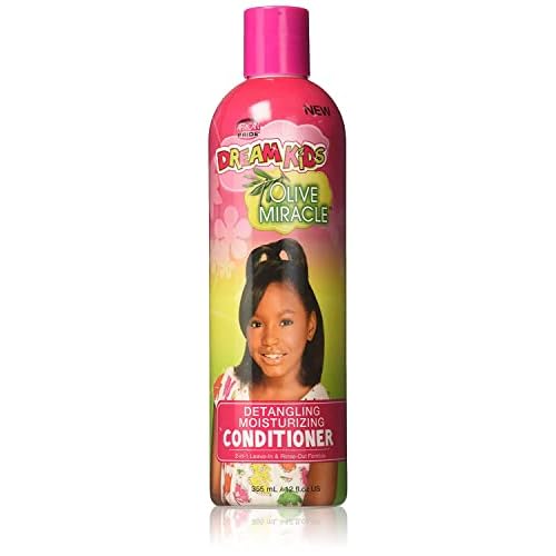 African Pride Olive Miracle Dream Kids Conditioner, 12 Ounce