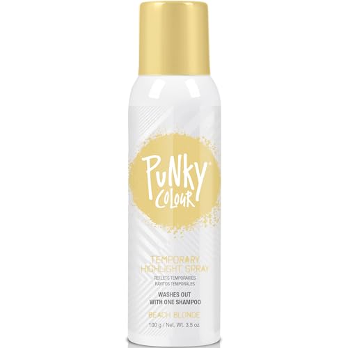 Punky Temporary Hair Highlight Spray - Beach Blonde, 3.5 oz