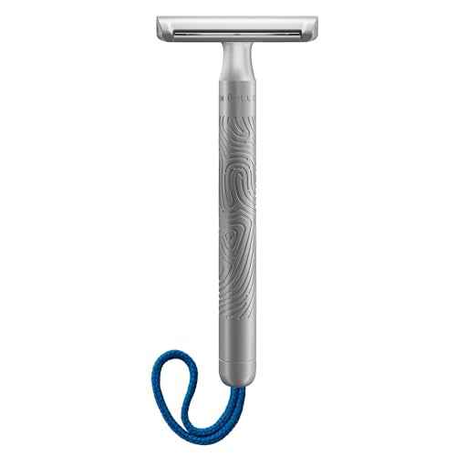 M?HLE Companion Safety Razor ? Women's Double-Edged Body Razor for Shaving, Gentle Use, Suitable for Body, Legs, & Underarms, Longer Handle, Long Lasting Blade