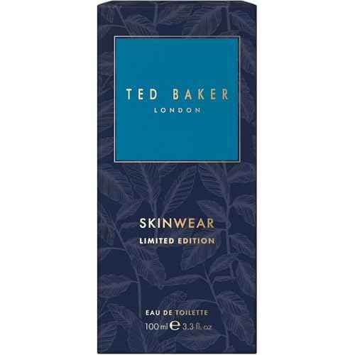 Ted Baker Skinwear Limited Edition EDT, Unique and Masculine Fragrance, Notes of Fresh Bergamont, Spicy Pepper and Warm Pepper, 3.38 fl oz