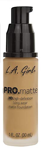 L.A. Girl PRO.Matte Foundation Medium Beige - Buildable Coverage