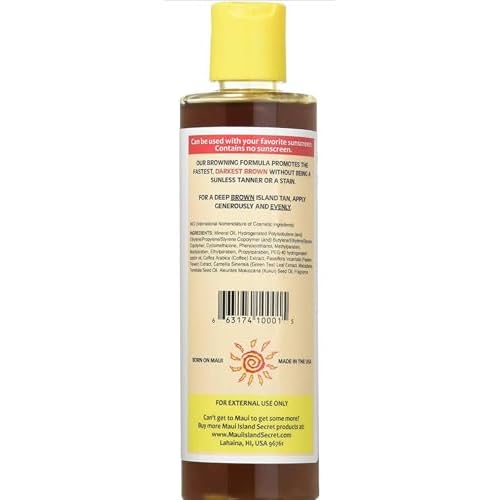 Maui Island Secret Original Formula Tanning Kit