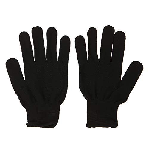 Heat Resistant Hair Styling Gloves for Curling & Flat Iron Use - Burnproof & Non-slip