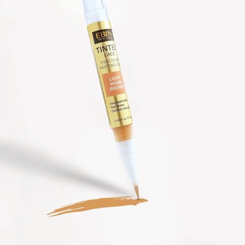 Tinted Lace Precision Parting Pen - Light Warm Brown