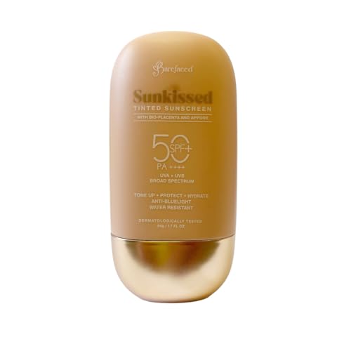 Barefaced Sunkissed TINTED Sunscreen SPF 50 PA++++, 50g