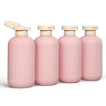 DEMORA 6.8oz Travel Bottles for Toiletries, Leak Proof, 4 Pack