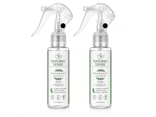 Rosemary Biotin Hair Thickening Mist Spray, 3.3 fl oz (Pack of 2)