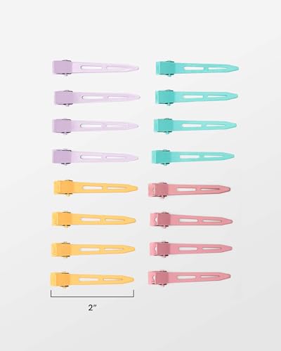 Metal Hair Rollers Set with Clips - Volume & Frizz Control