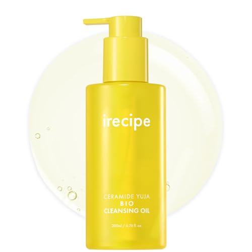 Ceramide Yuja Cleansing Oil (200ml) ? Deep Pore Cleansing, Hydrating with Yuzu & Ceramide, Non-Comedogenic, Removes Waterproof Makeup, Ideal for Acne-Prone Skin (6.76oz)