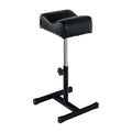 Adjustable Pedicure Footrest Stool with PVC Leather Cushion