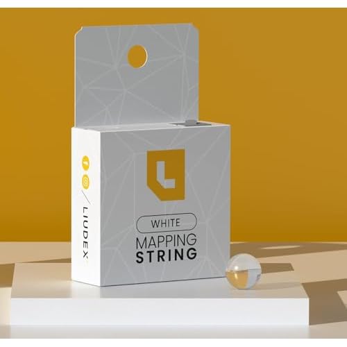 Pre-Inked White Ink - Eyebrow Mapping String ? an Essential Cosmetic Tool for Microblading and Waxing; Effective and Easy-to-Use White Ink Eyebrow Thread Brow Marker