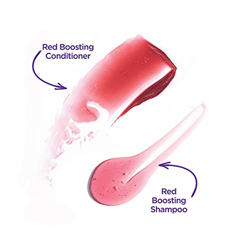 John Frieda Radiant, Boosting Conditioner, Hydrates and Enhances Red Tones with Pomegranate Extract and Vitamin E for Natural or Color-Treated Red Hair, 8.3 Oz