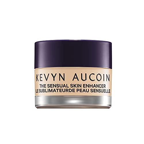 Kevyn Aucoin The Sensual Skin Enhancer: Evens out skin tone. All-in-one foundation, concealer, highlight and contour. All skin types. Makeup artist go to that color corrects and covers. Made in France