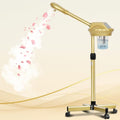 Facial Steamer Professional for Deep Cleaning and Hydration, Gold