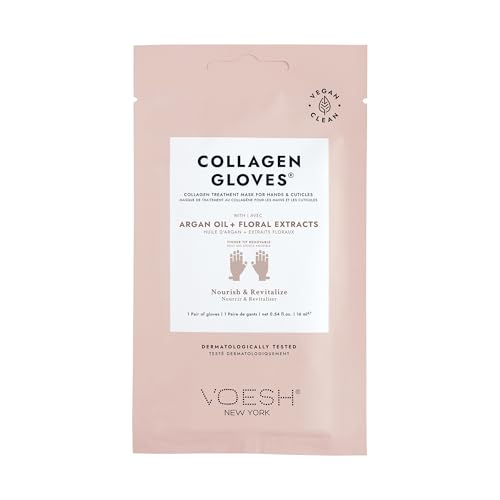 VOESH Collagen & Argan Oil Hand Mask Gloves - Hydrating K-Beauty Care