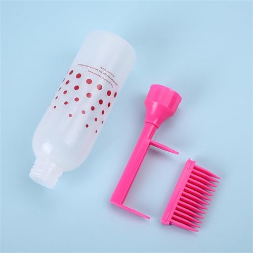 Hair Dye Comb Bottle with Applicator - Professional Salon Tool