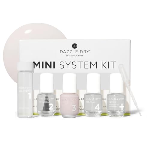 Dazzle Dry Mini Kit – Prima Ballerina 5-Piece Nail System