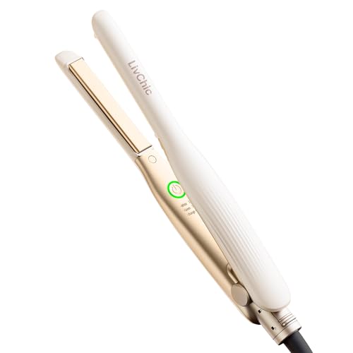 Small Flat Iron 1/2 inch for Edges, Pixie Cuts & Short Hair