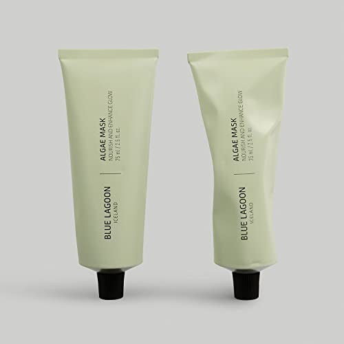 Blue Lagoon Skin Science - Nourishing Algae Face Mask For Collagen Boost, Ageless Lift Enhanced Glow - Hydrating Face Mask - Moisturizing Face Mask - Hydrating Mask-Icelandic Skincare (2.5 oz | 75 ml)