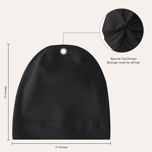ZHENSILK Adjustable Silk Bonnet for Sleeping - Satin Sleep Cap