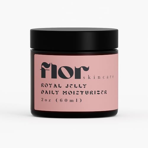 Royal Jelly Daily Moisturizer, Natural Farm Fresh Honey Face Cream for Acne, Wrinkles & Anti-Aging - Fragrance & Paraben Free - 2 oz