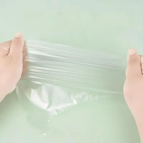 400-Pack Disposable Plastic Foot Covers for Moisturizing & Spa