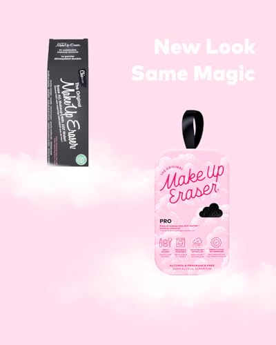 The Original MakeUp Eraser, 7-Day Set, Erase All Makeup With Just Water, Including Waterproof Mascara, Eyeliner, Foundation, Lipstick, Sunscreen, and More! (Road Less Traveled), 7ct.