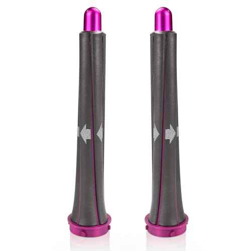 1 Pair 20mm/0.78 inch Long Curling Barrels Attachment for Dyson Airwrap Styler, Hair Curl Barrels Attachment Parts